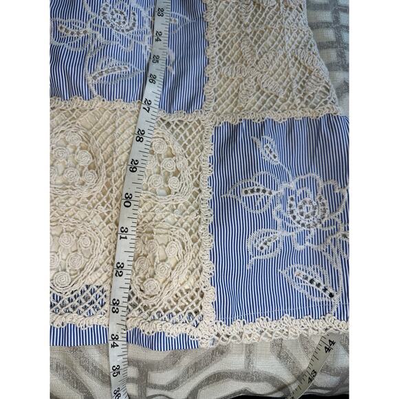 Jodifl Boho Patchwork Dress Size  Small Vintage Inspired Long‎ Sleeve Flowy Mini - Picture 7 of 7